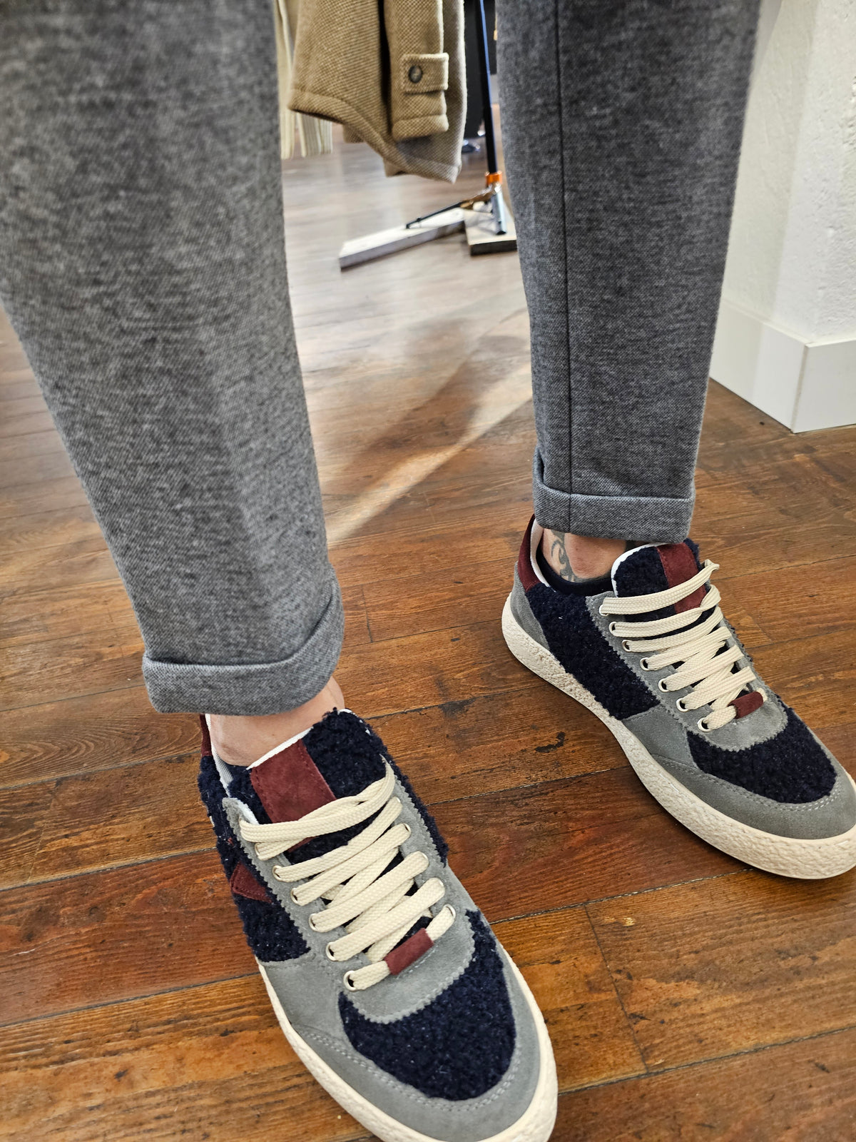 ABITO LANETTA  SUPERFLEX GRIGIO MELANGE