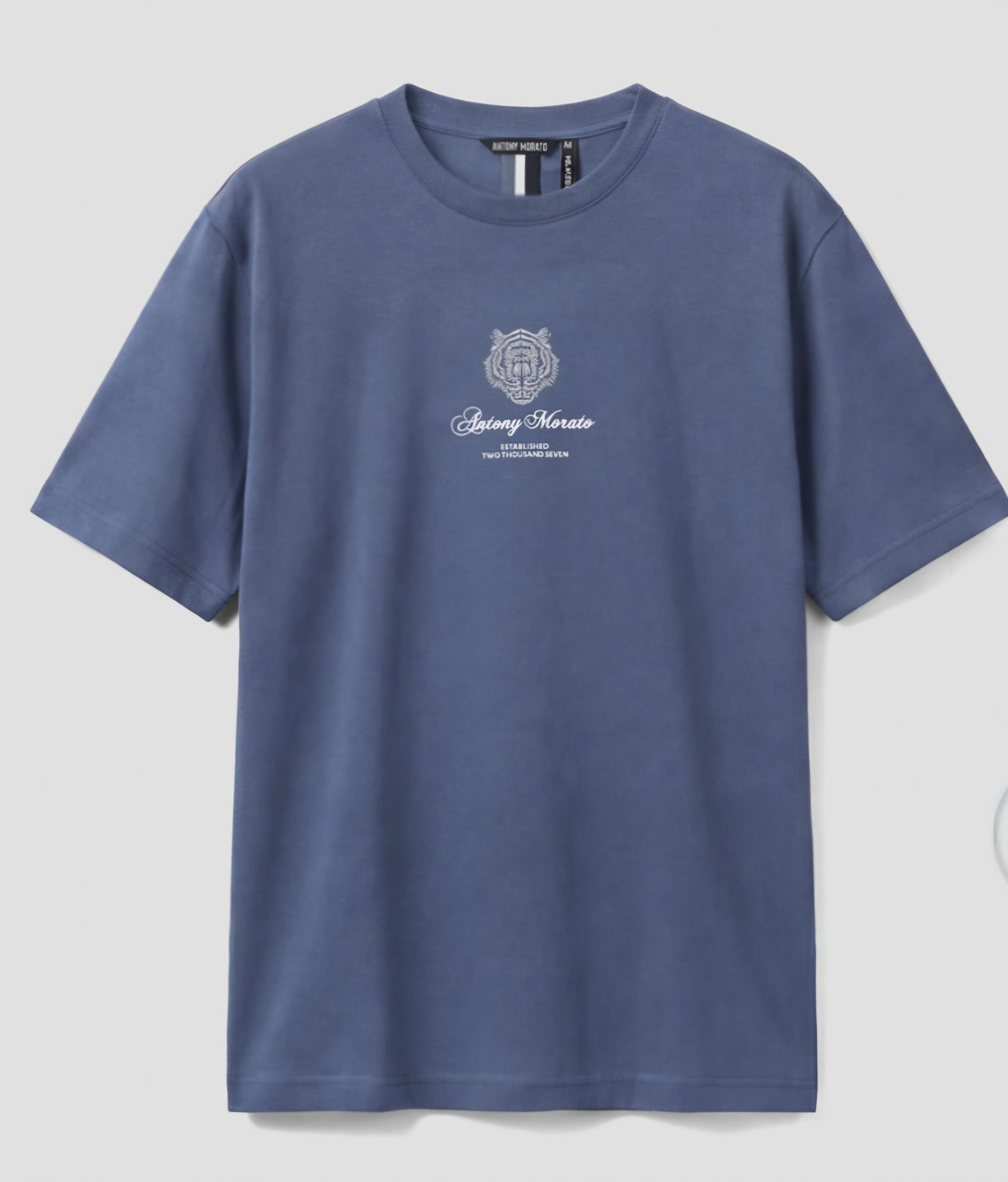 T-SHIRT TIGER AZZURRA