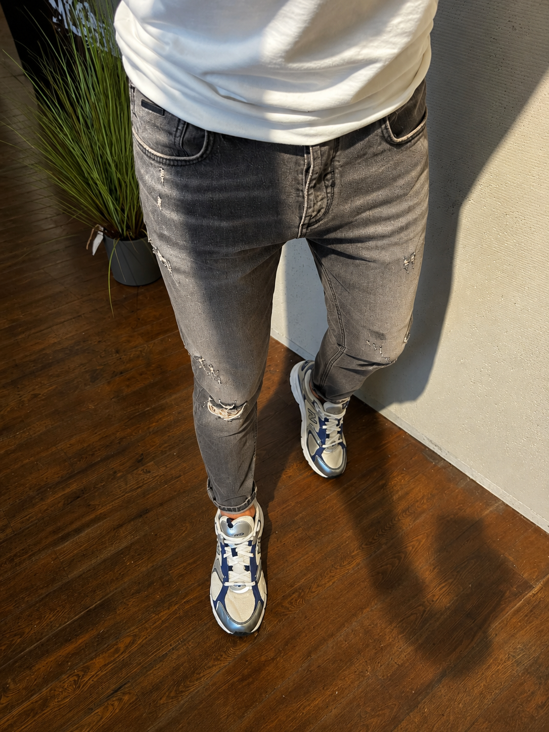 JEANS ARGON GRIGIO SABBIATO