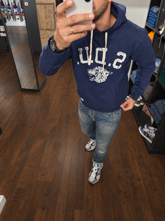 FELPA ATHLETIC TIGER BLU