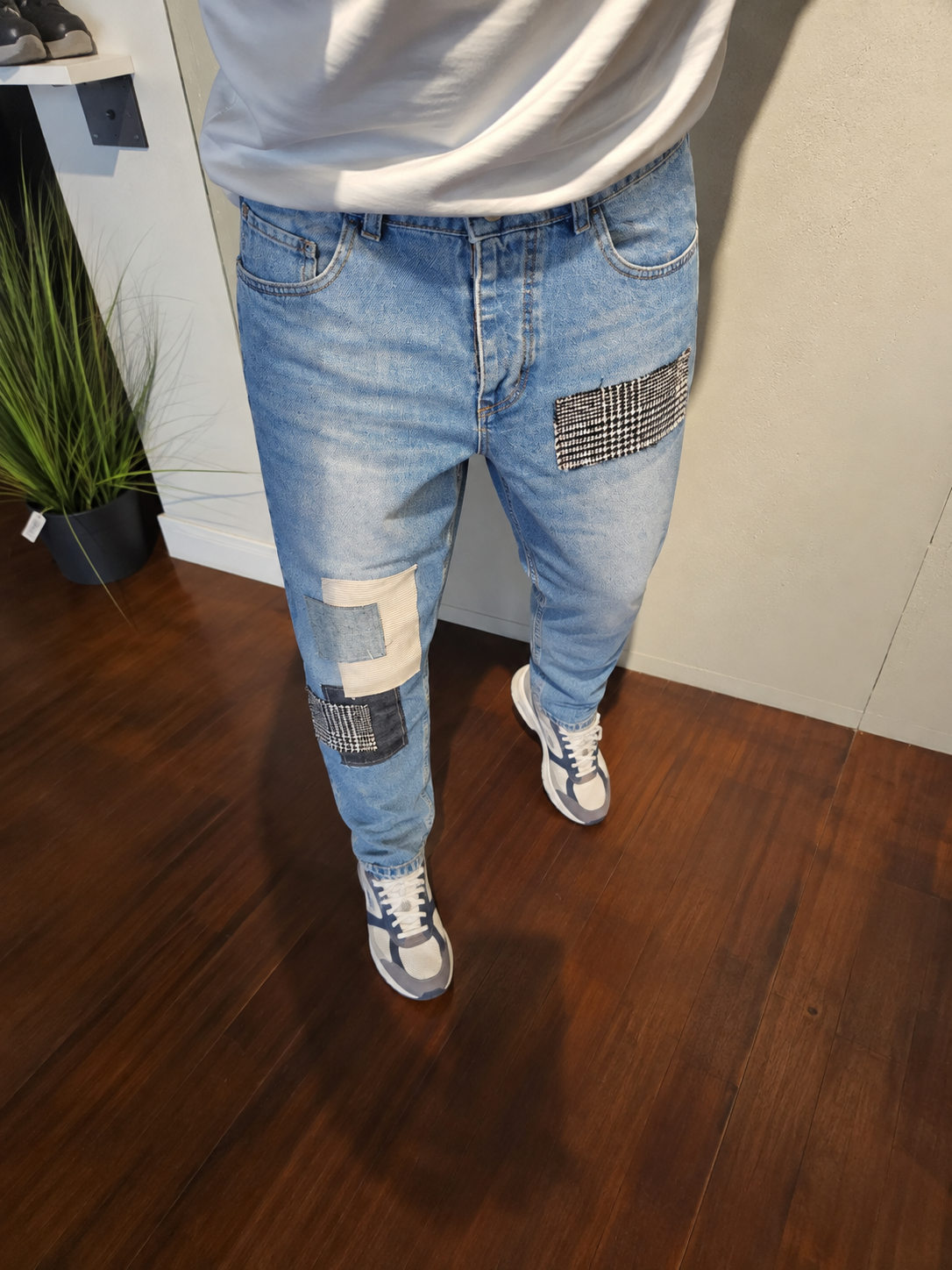 JEANS TOPPE OVER/D