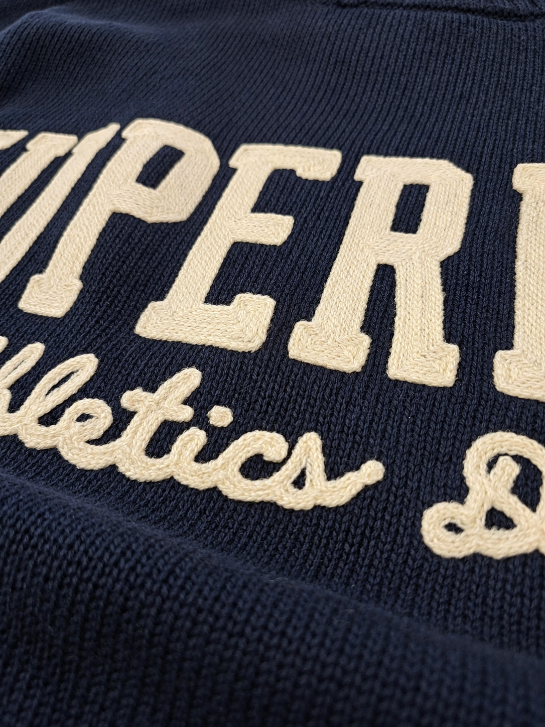MAGLIONCINO BLU SUPERDRY JAPAN