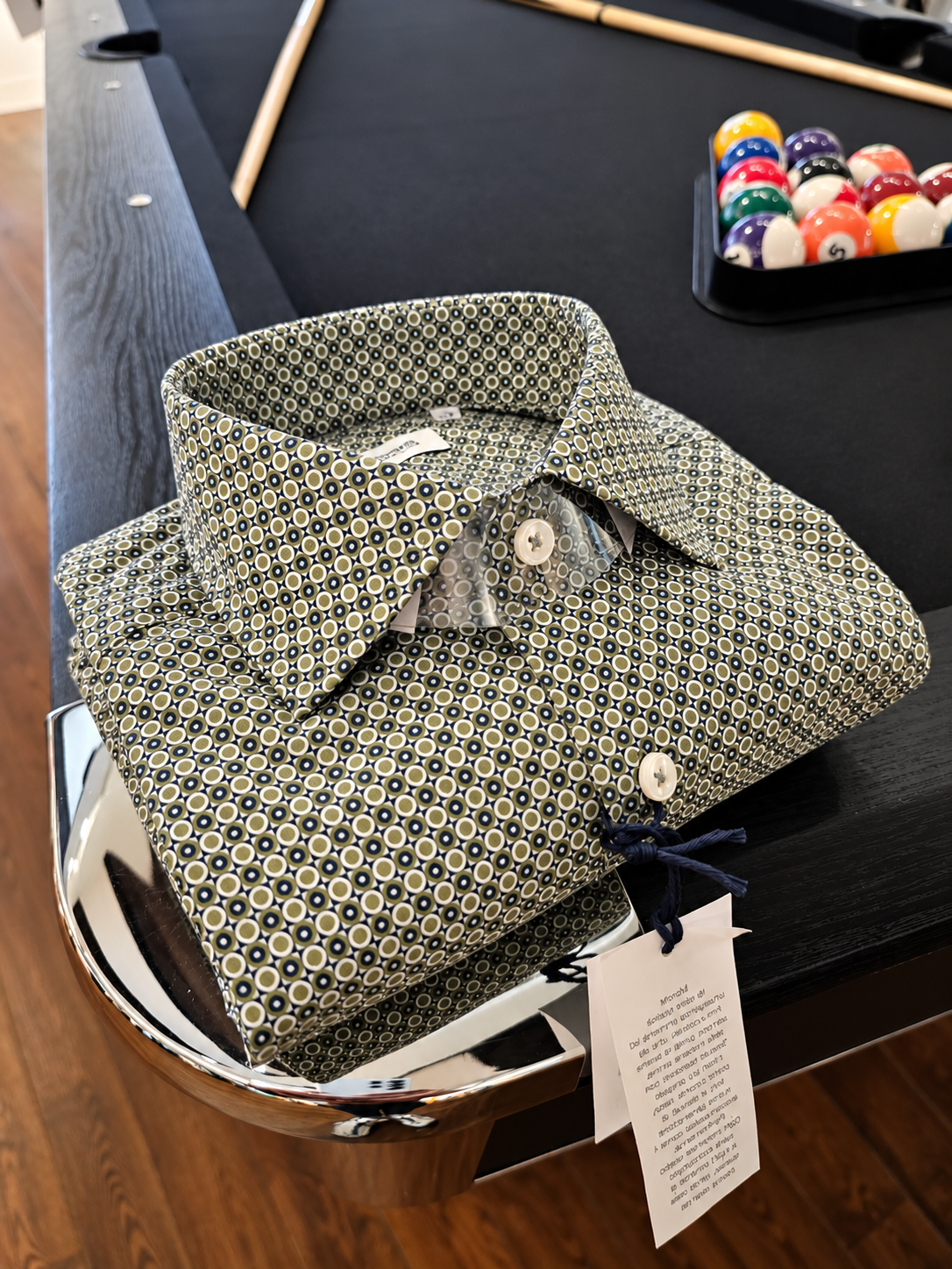 CAMICIA FANTASIA VERDE
