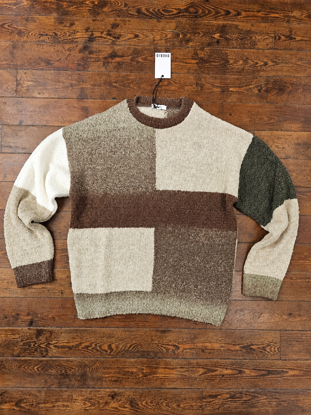 MAGLIA BLOCK INTARSIO