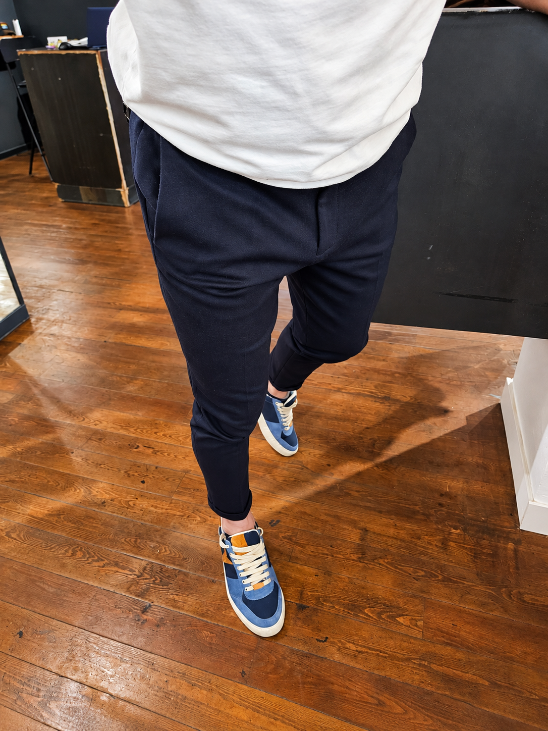 ABITO BLU TWILL SUPERFLEX