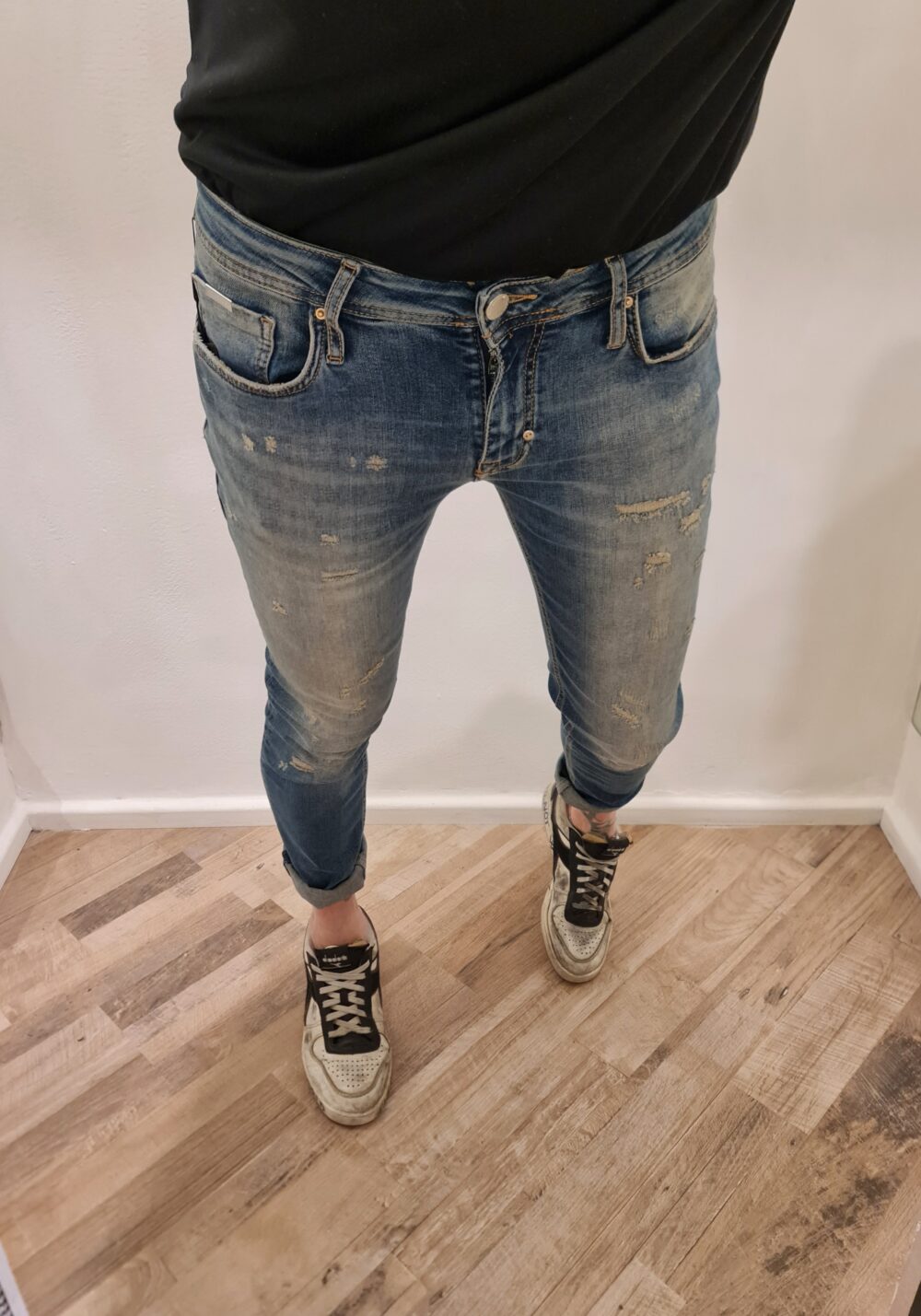 JEANS OZZY GOLD VINTAGE